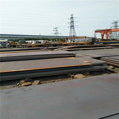 Norma BS 0,7 mm-300 mm Hr Ms Sheet Corten Placa de acero de alto carbono para materiales de construcción