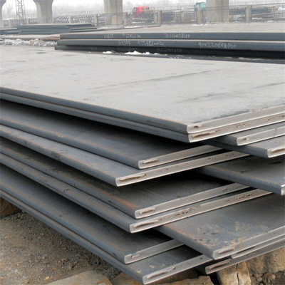 Norma BS 0,7 mm-300 mm Hr Ms Sheet Corten Placa de acero de alto carbono para materiales de construcción