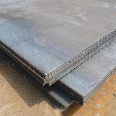 Norma BS 0,7 mm-300 mm Hr Ms Sheet Corten Placa de acero de alto carbono para materiales de construcción