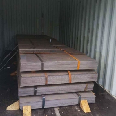 Placas de acero de carbono/inoxidable/galvanizado/marino con superficie plana o engrasada estándar AISI