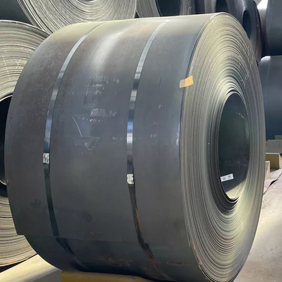 S235JR A36 St37 Q235 SS400 Bobina de acero laminada en caliente para rendimiento normal o aceitado