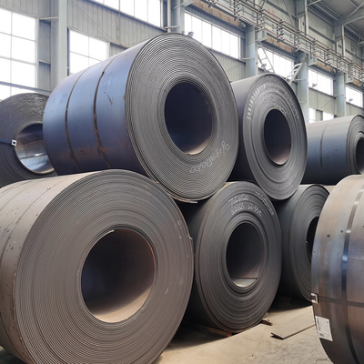 5 mm-20 mm Ms Carbon Steel Iron Metal Coil SPHC Ss400 bobinas de acero laminadas en caliente Q235 Q345 acero suave HRC Hr