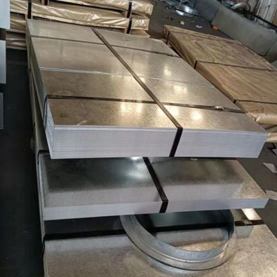Metal laminado en frío o sumergido en caliente Hierro Plata de acero galvanizado/placa de acero resistente al desgaste