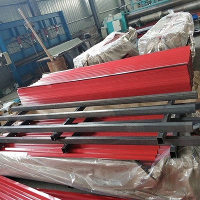 DX51D SGCC Grado 0.12-0.85mm PPGI/PPGL/Gi Hoja corrugada 30-150g Panel de techo galvanizado con inmersión en caliente Hojas de techo revestidas de acero