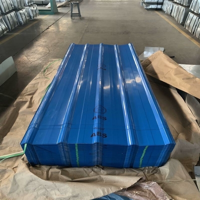 0.1mm-1.2mm Prepintado zinc revestido de acero galvanizado para tejas de techo corrugado