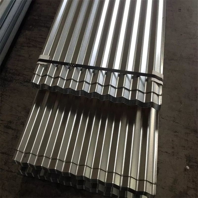 Hoja de techo corrugada de metal galvanizado de ancho personalizado con tolerancia y material del 1%