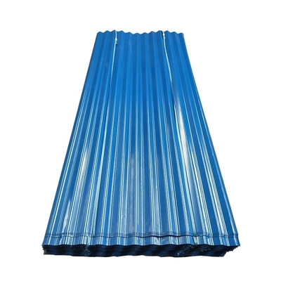 Hojas de techo corrugado PPGI PPGL con JIS ASTM EN GB GOST Normas y stock