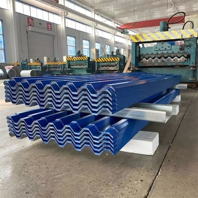 Fecha de entrega negociable Hoja de techo de acero corrugado resistente a la corrosión