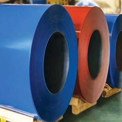 Shandong color revestido de acero bobinas con un 1% de tolerancia y fecha de entrega negociable
