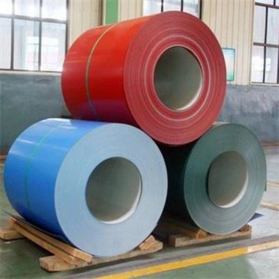 Shandong color revestido de acero bobinas con un 1% de tolerancia y fecha de entrega negociable
