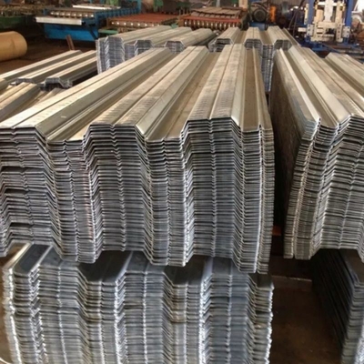 Hoja de techo de acero corrugado galvanizado prepintado 0.1mm-1.2mm longitud personalizable