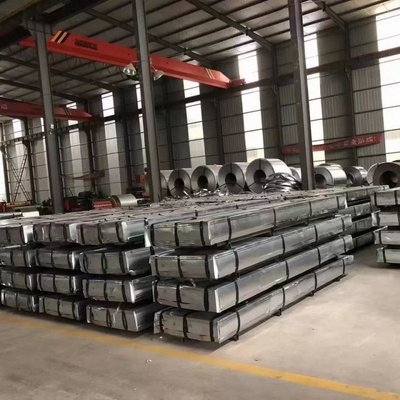 JIS SPCC Spcd G30/60/90 Z275 Zinc Acero Acero Metal Techo Gi Bandas de azulejos de acero Alucinos Gi/Gl/PPGI/PPGL Hojas de techo corrugado Trapezoide