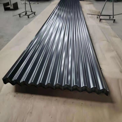 Plata de techo micro corrugado de acero de color de 950 mm de ancho galvanizado para mayor durabilidad