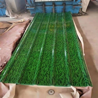 Muestras US 1/kg Hoja de techo de acero corrugado PPGL PPGI de revestimiento galvanizado de colores