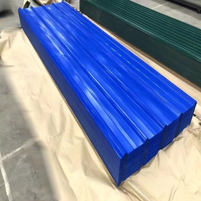 Z30-275g Hoja de metal de techo de color ral con ancho personalizado y técnica de galvanizado