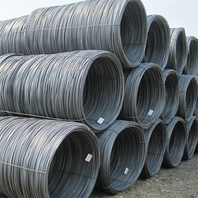 SAE1006/Q195 Barras de alambre laminado en caliente con bajo contenido de carbono 5,5 mm/6,5 mm Aceite de fosfato/galvanizado/revestimiento