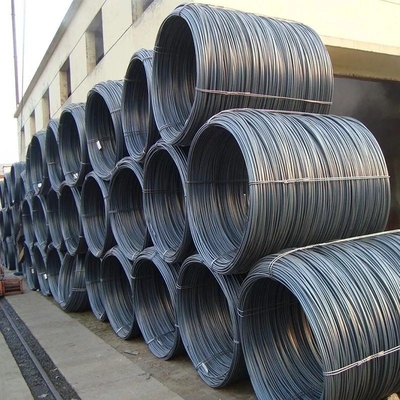 Rodas de acero de alto carbono Q195 SAE1008 de rodilla de acero caliente 5,5 mm 6,5 mm con certificación CE