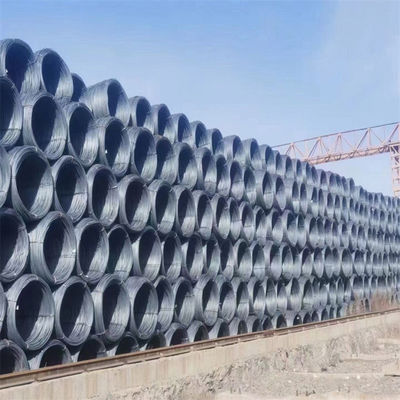 SAE1006/SAE1008/SAE1010/SAE1018/Q195/Q235 Varilla de alambre de acero al carbono negro suave para la fabricación de uñas