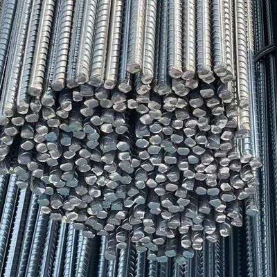 HRB500E Rebarras de barras de acero deformadas laminadas en caliente para construcción de edificios de grado 6-32 mm