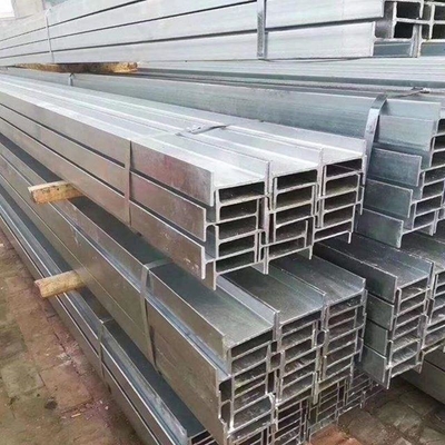 Acero de construcción personalizable A36 / Ss400 / S235jr/S275jr/S355jjr/Q235 / Q355 vigas I laminadas en caliente/ángulo/canales/vigas H