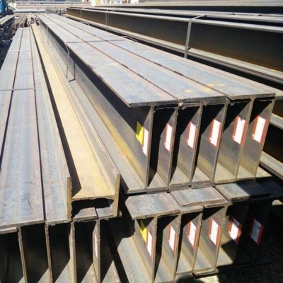 CIF Acero de estructura Q235B Q345b H Las vigas de acero de forma H para altura 100-900 mm o personalizado