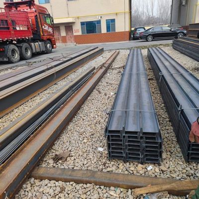 A36 / Ss400 / S235jr/S275jr/S355jjr Velas de acero de construcción I/Ángulo/Canales/Velas H