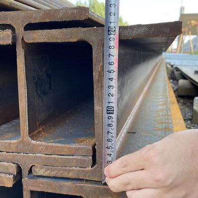 Fecha de entrega negociable Q235 ASTM A36 viga H de acero al carbono para la construcción de edificios
