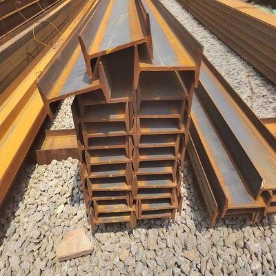 11.8m longitud Ss400 grado galvanizado soldado sección de I-Beam Acero estructural I-Beam
