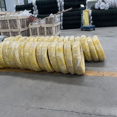 SAE 1008 /1006 0,3 mm 6,5 mm ASTM 14 Gauge alambre de acero galvanizado para el embalaje de edificios