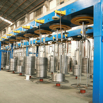 Rodas de alambre de acero con bajo contenido de carbono recubridas con zinc, sumergidas en caliente, galvanizadas, galvanizadas y tiradas en frío