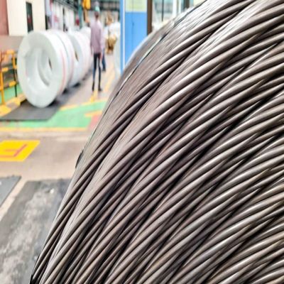 Superficie de fosfatado de alambre galvanizado 1*7 7*7 1*19 7*19 Cables de alambre de acero de hebras redondas