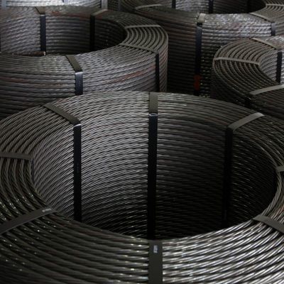 1*7 7*7 1*19 7*19 Cuerdas de alambre de acero galvanizado con certificación ISO y superficie engrasada