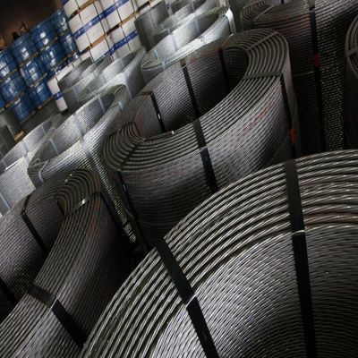 Cable de alambre de acero galvanizado certificado ISO para múltiples propósitos en diferentes entornos