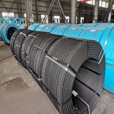 12.7mm PC Filamento / Filamento de acero de baja relajación de 0,5 pulgadas de diámetro para esgrima en FOB