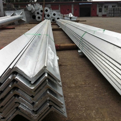 Pedido personalizado espesor personalizado 3-20mm barra de acero galvanizado con agujeros de ángulo hierro