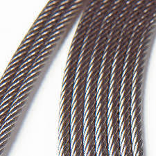 Superficie lisa 1/2 pulgadas 6X19 Iwrc eléctrico galvanizado y sin galvanizado alambre de acero