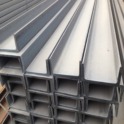 Canal de acero al carbono laminado en caliente / frío JIS GB ASTM En DIN para entrega inmediata