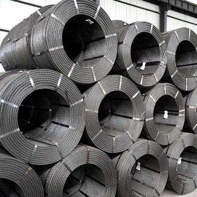 Cuerdas de alambre de acero galvanizado personalizadas para levantar la superficie de la grúa