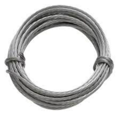 El cable galvanizado de acero en rosca para la superficie espiral del alambre 7/14 Stay y la alta resistencia a la tracción