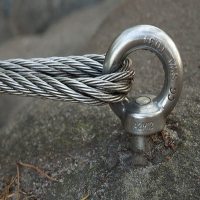 Cuerdas galvanizadas o no galvanizadas con certificación ISO para elevación de grúas de camiones hechas de material
