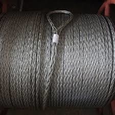 Cable de acero oleado estándar ASTM de 12,7 mm de extremo de hormigón pretensado de alta resistencia
