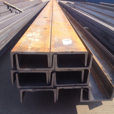 UPN 160 Profile laminado en caliente formado en frío Forma de la viga Tamaño del acero estructural Canal U
