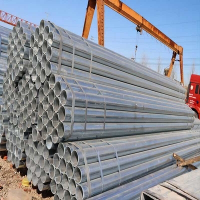 Técnica Tubo de acero galvanizado laminado en caliente 1/4&quot;-48&quot; con alta capa de zinc