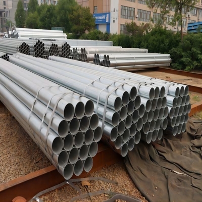 Técnica Tubo de acero galvanizado laminado en caliente 1/4&quot;-48&quot; con alta capa de zinc