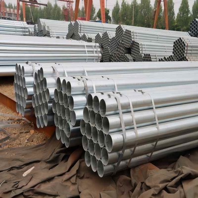 Técnica Tubo de acero galvanizado laminado en caliente 1/4&quot;-48&quot; con alta capa de zinc