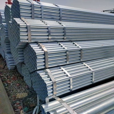 Tubo de acero galvanizado de carbono 1/4 &quot;-48&quot; tubo de acero galvanizado sin costura / soldado