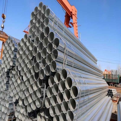 Tubo de acero galvanizado laminado en caliente tubo de acero sin costuras Q235 Q355 S235jr S275jr Ss400 St37