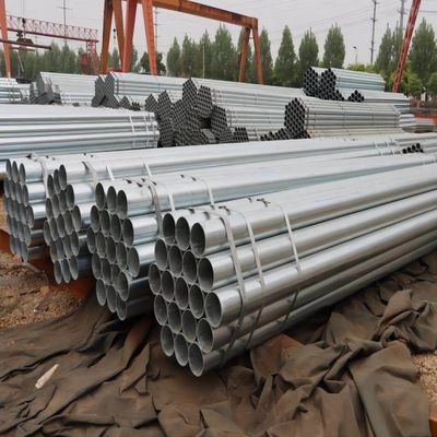 Tubo de acero galvanizado laminado en caliente Q235 Q355 S235jr S275jr Ss400 St37