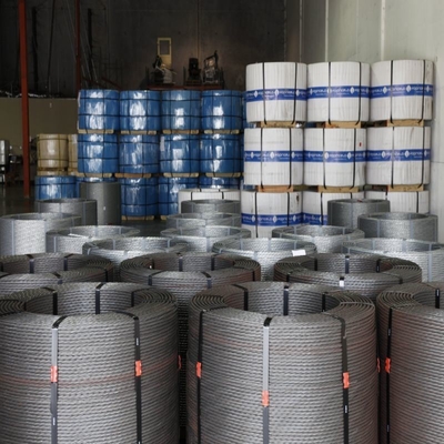Cables de alambre de acero galvanizado/no galvanizado para elevación, elevación, derricking muestras de dibujo