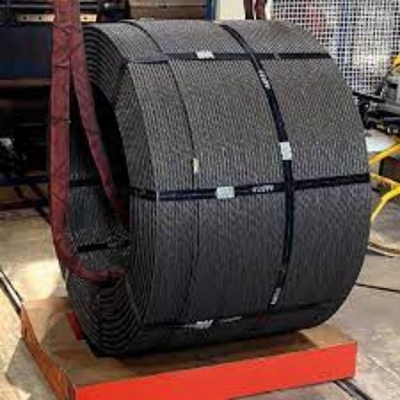 Rodas galvanizadas de alambre de filamento de acero PC de bajo carbono para hormigón pretensado de 1,0 mm a 120 mm